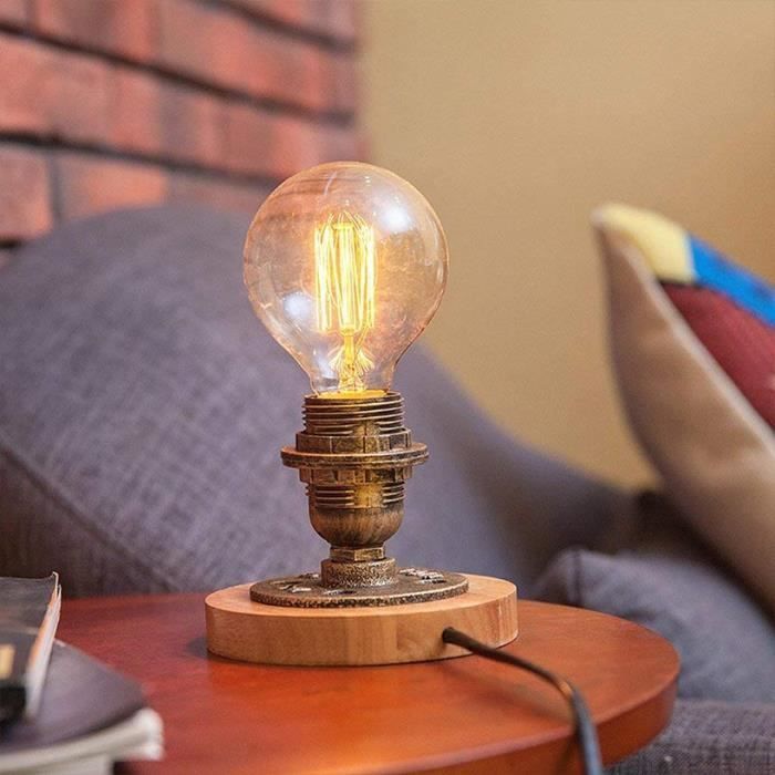 Lampe De Table Industrielle Vintage Lampe De Table Steampunk Style