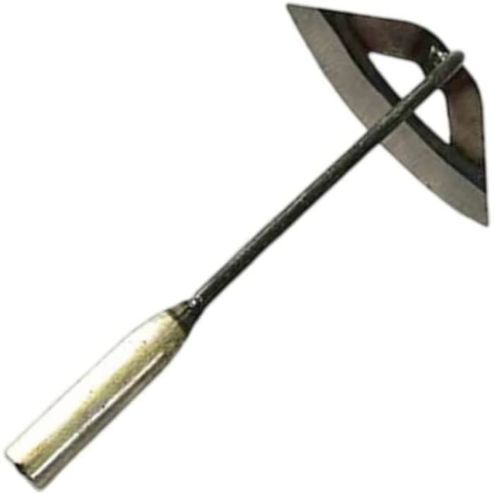 Houe De Jardin Creuse Stylebest - Manche Long, Acier Trempé, Pour Désherber Et Ameublir Le Sol Facilement - 10