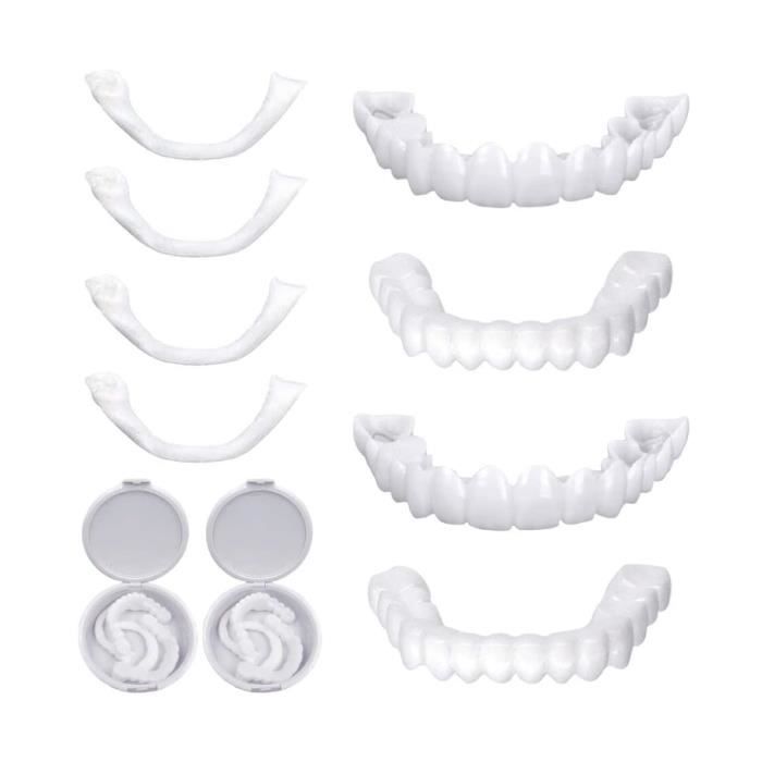 Dents Synthétiques En Résine Polymère – Teintes A1, A2, A3, Pour Prothèses Dentaires De Laboratoire