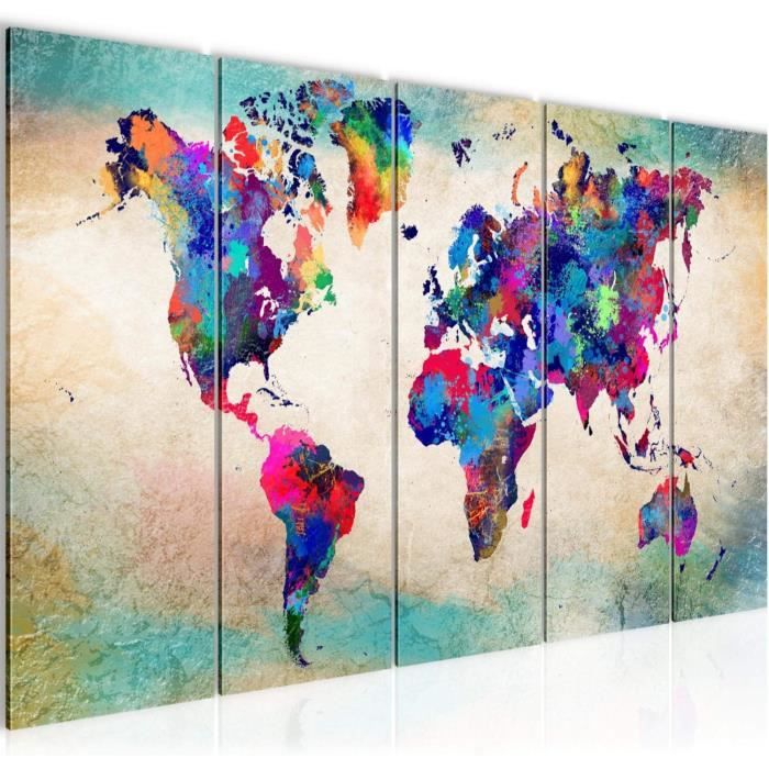 De La Carte Du Monde Affiches et Posters