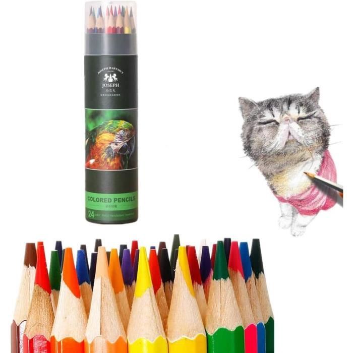 Crayons De Couleur Enfant 36 Couleurs - Forme Cacahuète Facile à Tenir, Non Toxiques, Incassables, Lavables - Idéal École Et Créativité
