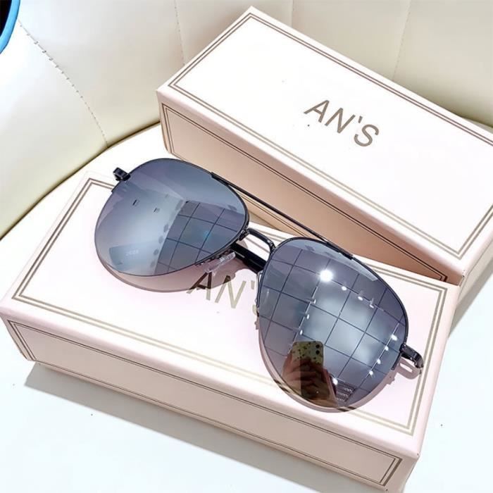 Lunettes de Soleil Degradees pour Homme Grande Monture Pilote Design de Marque Anti ZE Zones Me Silver B192 Achat Vente lunettes de soleil Cdiscount