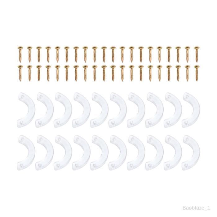 Lot De Roulettes Silencieuses Pour Armoire Coulissante - Matériel Noir ABS, Glissière Fluide Et Installation Facile
