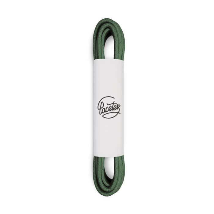 lacets vert foncé