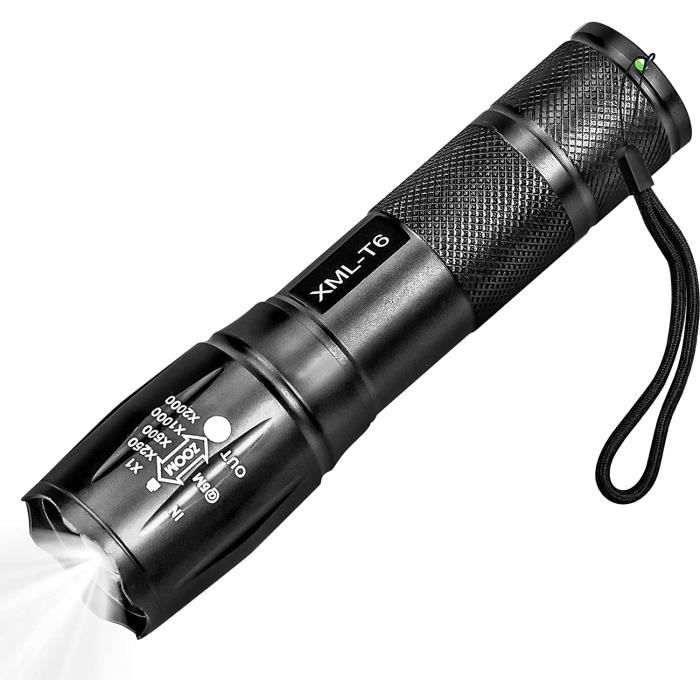 XCell 146362 LED Lampe de poche avec dragonne, avec étui