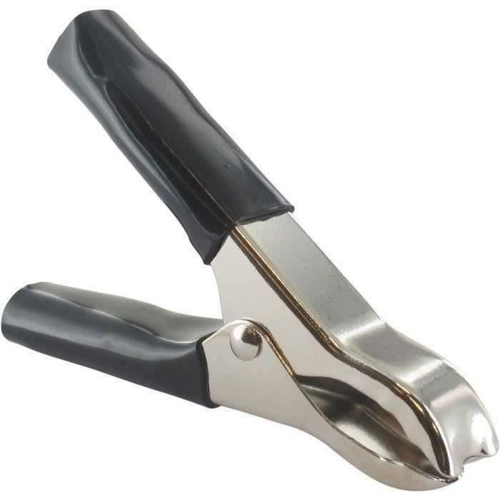 Lot de 10 Pinces clip 30A - Gainé noir (positif) - Réassort de notre Coffret 9218341