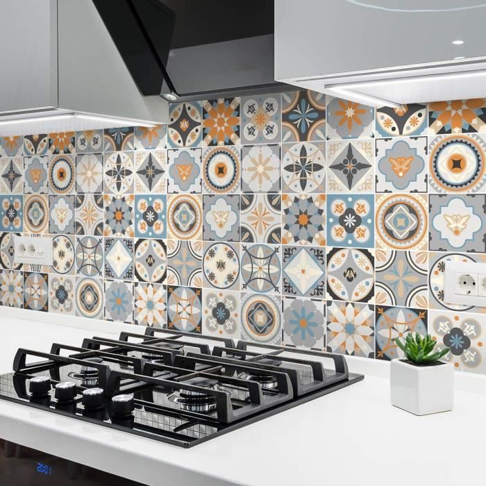 Ambiance Sticker Sticker Autocollant Carreaux De Ciment