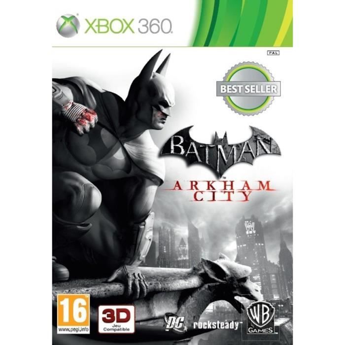 Jeux Xbox 360 Warner Bros Batman Arkham City Jeu Xbox 360