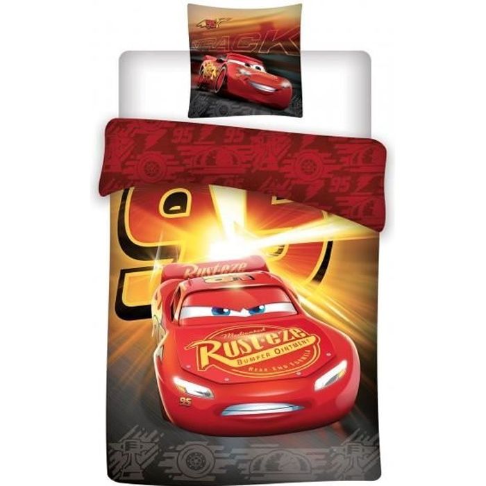Parure de lit cars 140x200 clearance