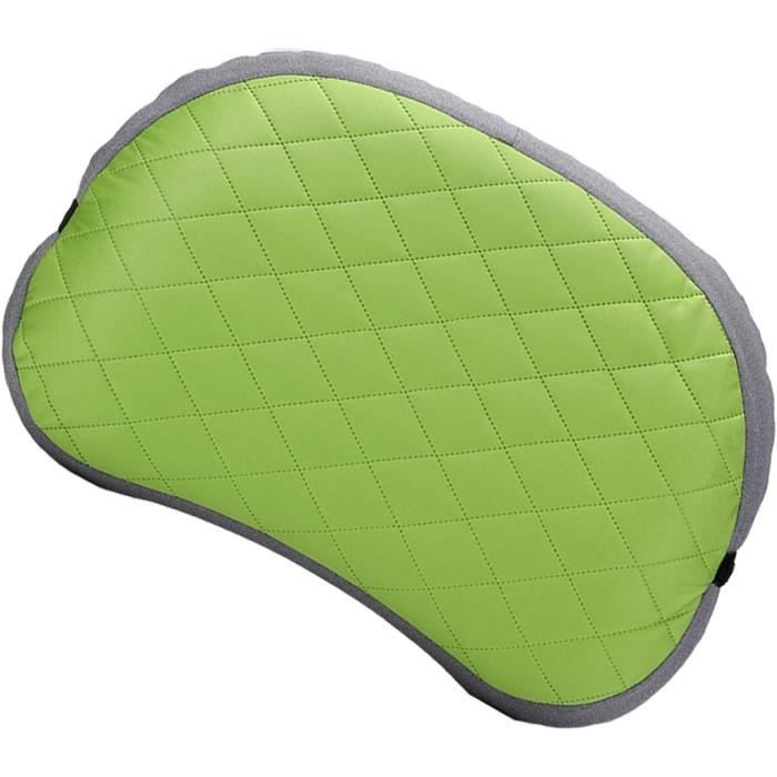 Oreiller De Voyage Gonflable SUTAFOR - Compact Pliable - Tissu TPU - 46x30 Cm - Pour Camping, Plage, Voiture - 3