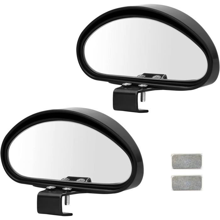 ISpchen Rétroviseur Marin Grand Angle 33x14x5 Cm – Verre Convexe, Support Renforcé, Pour Bateaux, Jet-skis