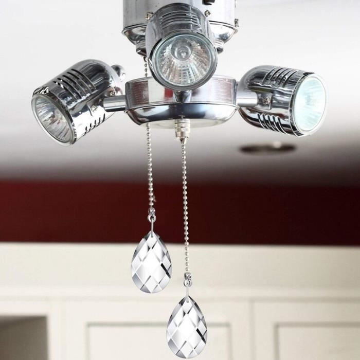 Métal éclairage Accessoires Ventilateur de plafond Lustre Lampe Pendentif Pull Boucle