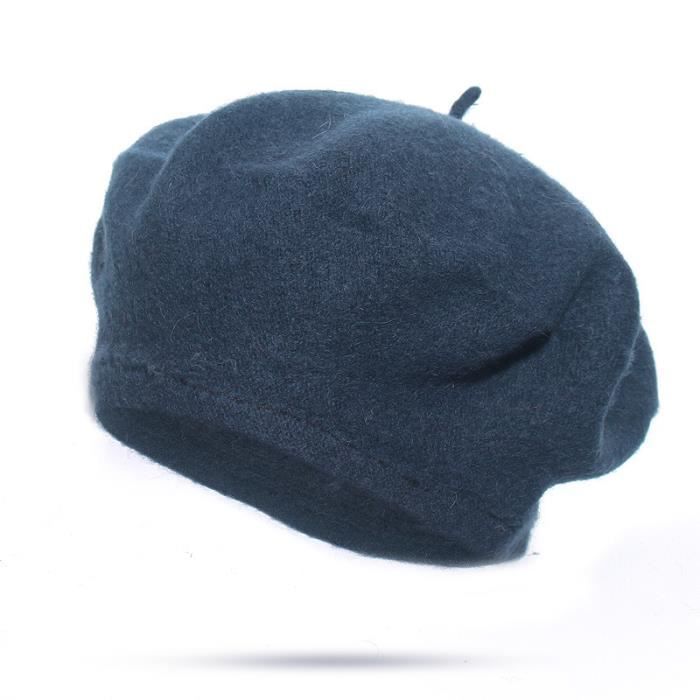 Béret En Laine Pour Femme - Style Vintage Français, 90% Laine, Circonférence 55-59 Cm - Élégant Pour Automne, Hiver Et Printemps - 8