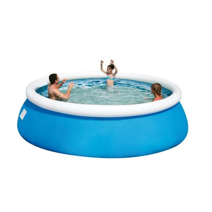 new plast kit sirio 365 piscine hors sol gonflable rond polyester partiellement partiellement 3 66 m cdiscount jardin