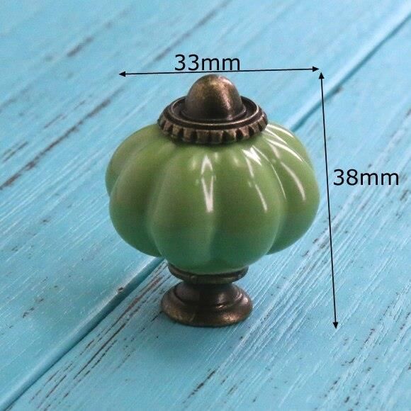 FBSHOP (TM) Lot De 2 Boutons De Porte En Céramique En Forme De Hibou