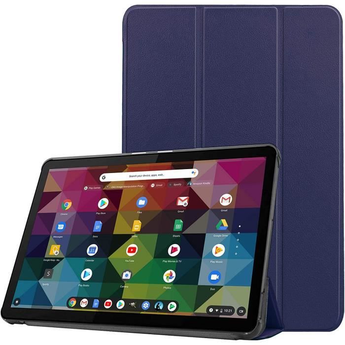 Etui Duet Chromebook Coque Housse Pochette pour Lenovo IdeaPad Duet Chromebook 10.1 Pouce Tablette 1521