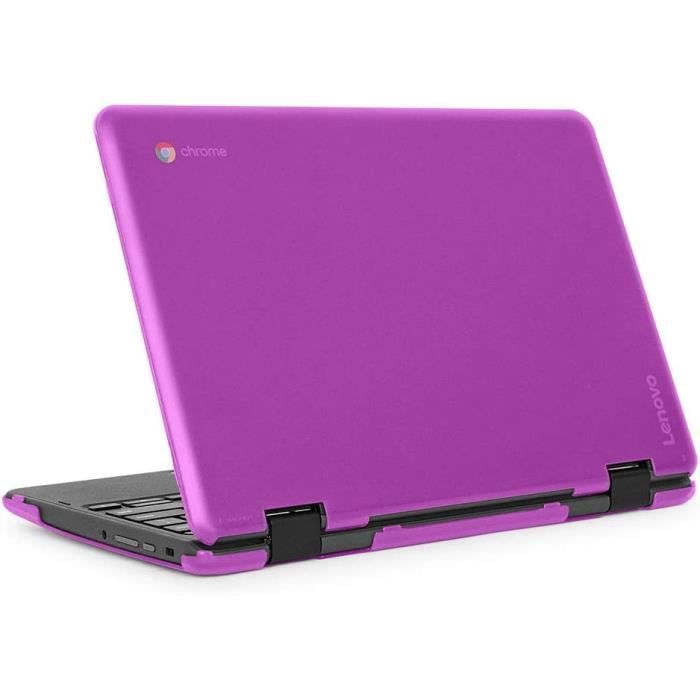Coque rigide pour ordinateur portable 2019 11 6 Lenovo 300E 2eme generation Chromebook 2 en 1 Violet P Cdiscount Informatique