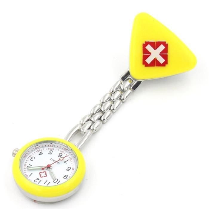 Montres Montres d infirmi re portables avec Clip broche croix