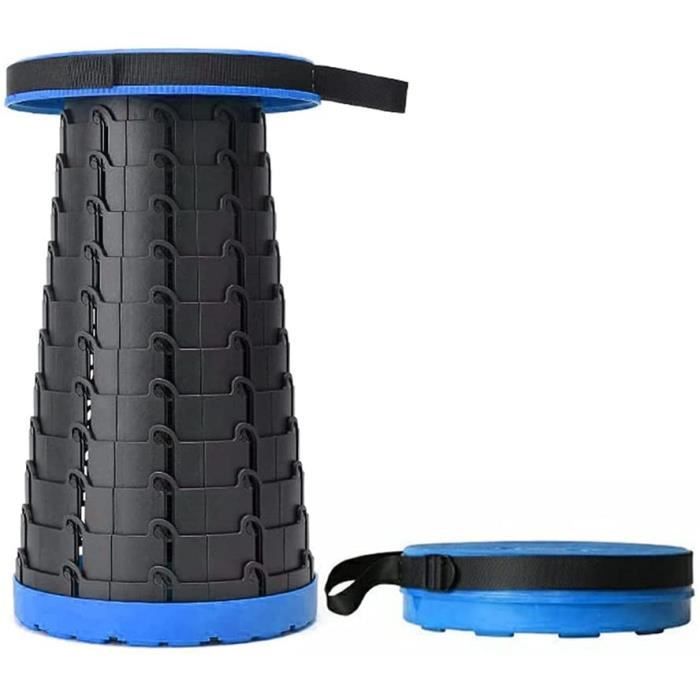 Tabouret Pliant Portable Ultra-léger - Support 100 Kg, Tissu Oxford, Idéal Camping, Pêche, Jardin, Plage, Barbecue - 13