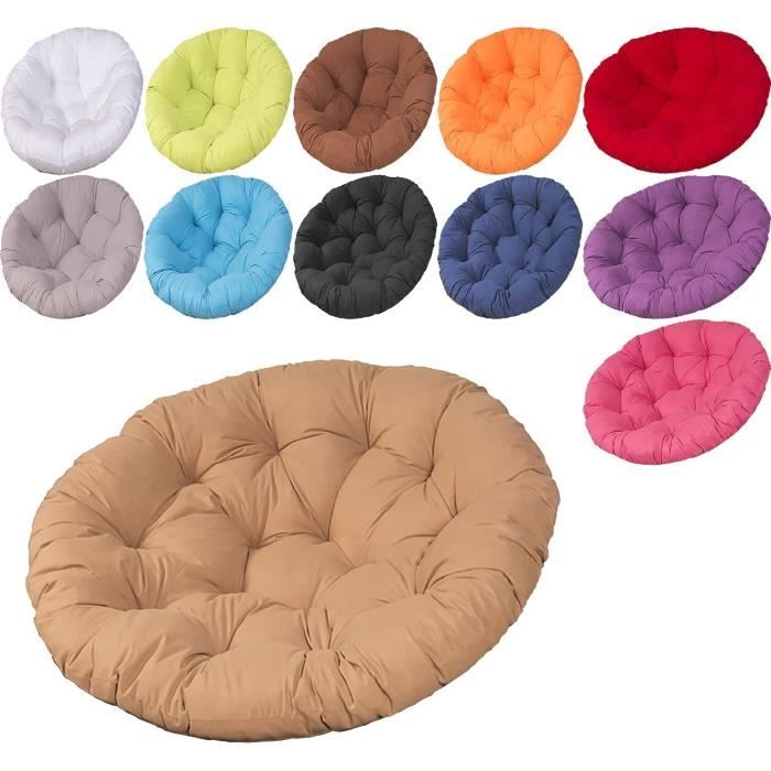 Coussin Fauteuil Suspendu Ø40Cm(15.72Inch) Coussin Fauteuil Rotin Rond ...