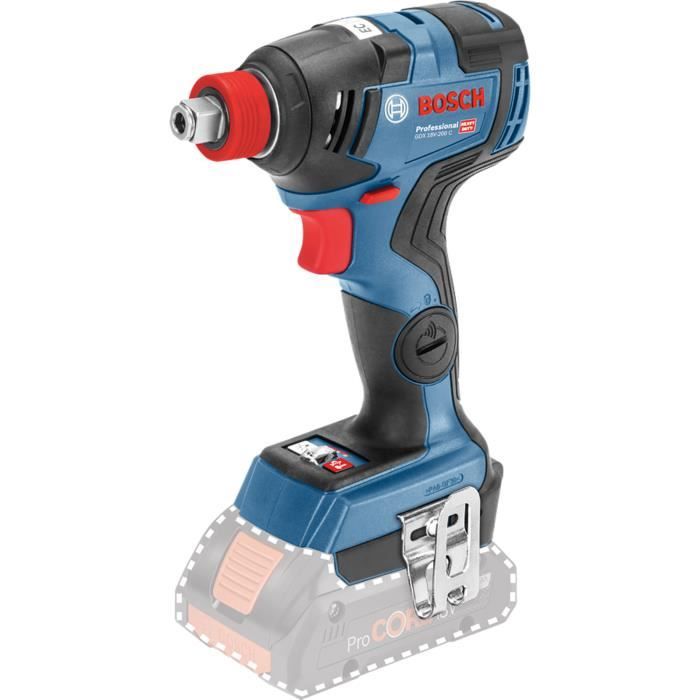 Percuteuse Bosch 06019G4204 – GDX 18V-200 C, Couple Max 200 Nm, Sans Fil - vue 3