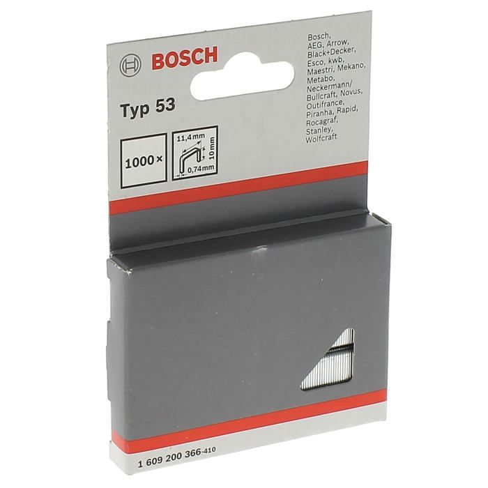 Bosch Plat Fil Pince Agrafes Type 58 13 x 0,75 x 8 mm neuf dans boîte