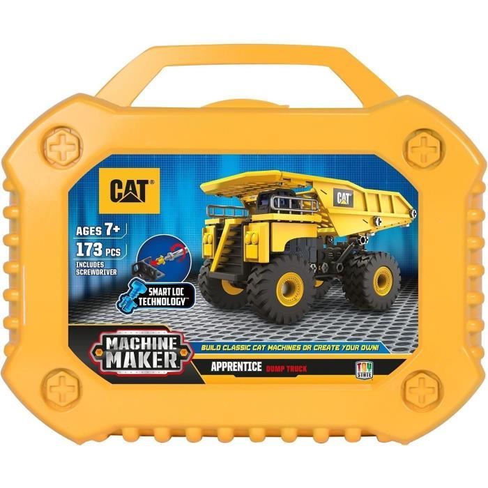 CAT Machine Maker Apprenti Dump Truck 172 Pieces Cdiscount Jeux Jouets