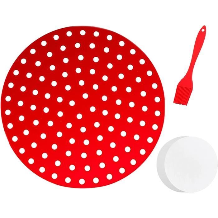 Plaque Anti-Adhésive Pour Friteuse à Air 6 QT – En Acier Carbone – Pour Cuisson Croustillante Et Nettoyage Facile