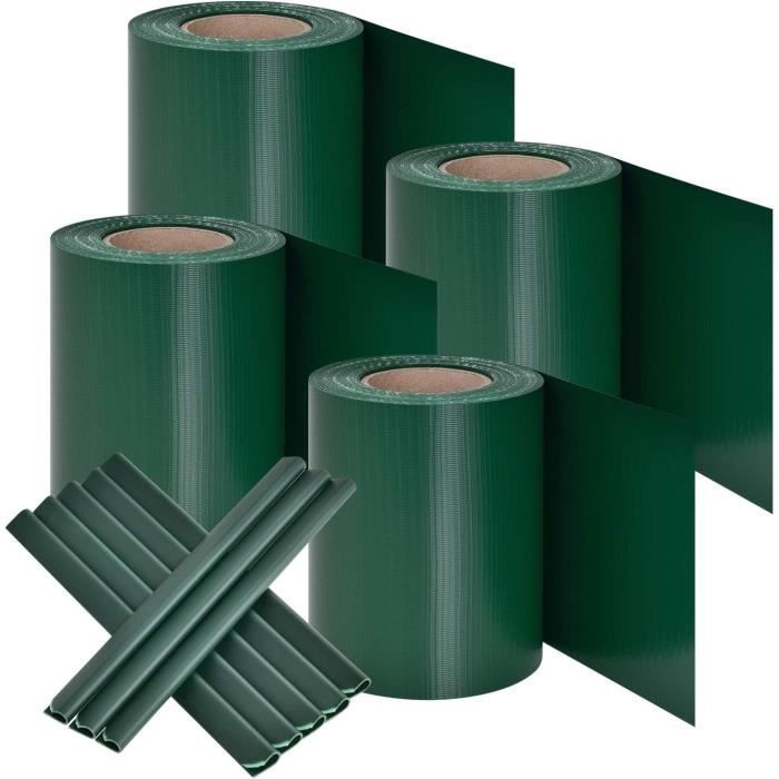 Bandes Brise-Vue En Pvc Pour Clôture - Avec Clips De Fixation