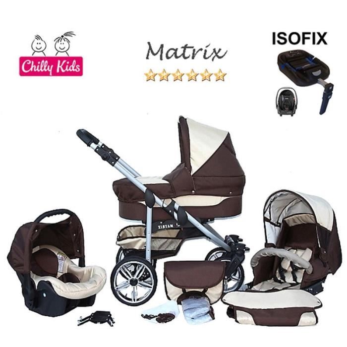 poussette trio matrix