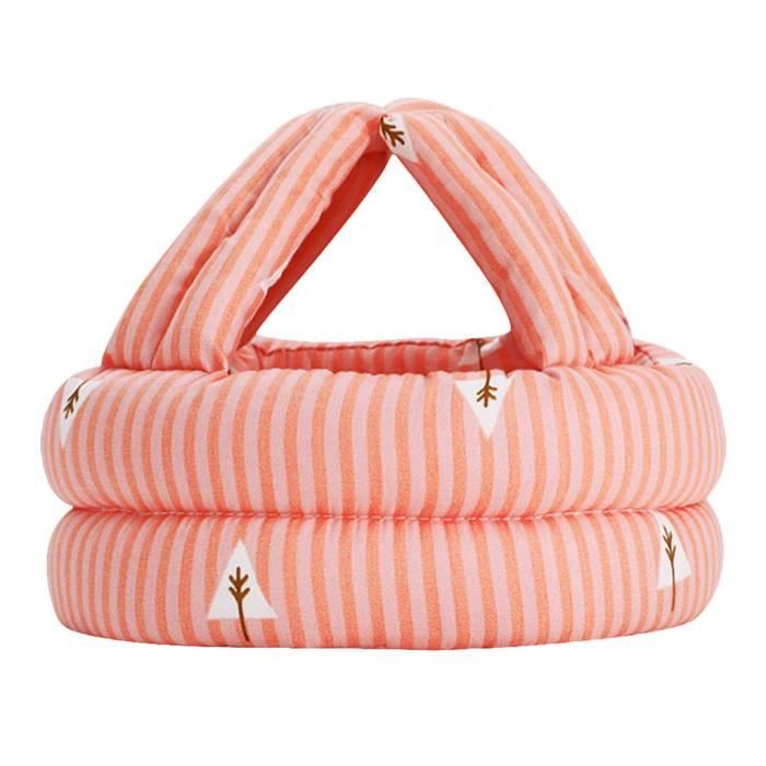 Anti-chute Nourrisson Casque Protection Bébé JAWSEU - Anti-Chute - Coton Respirant - Taille Réglable - Apprentissage Marche Protege Tete Bebe Chute