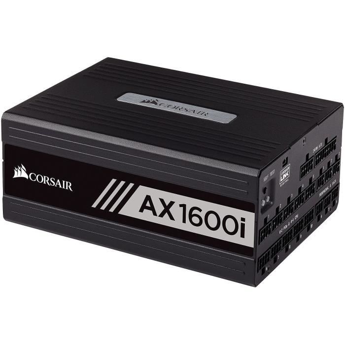 CORSAIR Alimentation PC AX1600i Modulaire (COR0843591050319 )