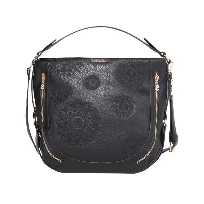 Sacs Desigual Sac besace Marteta New Alexa 72X9EQ6 U Noir Cdiscount Bagagerie Maroquinerie