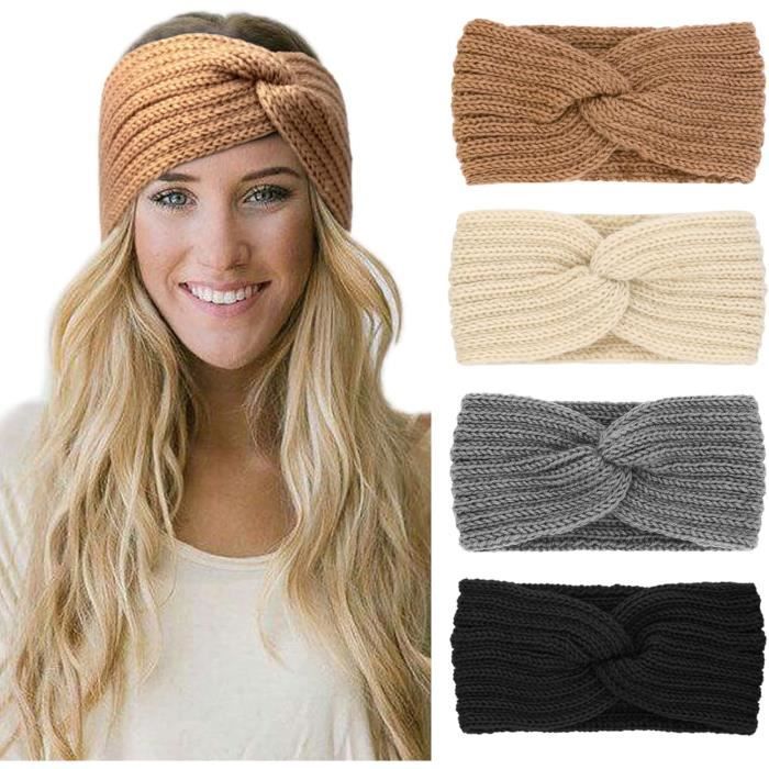 6 Bandeaux Cheveux Sport DRESHOW - Accessoires Yoga Running Pour Femmes