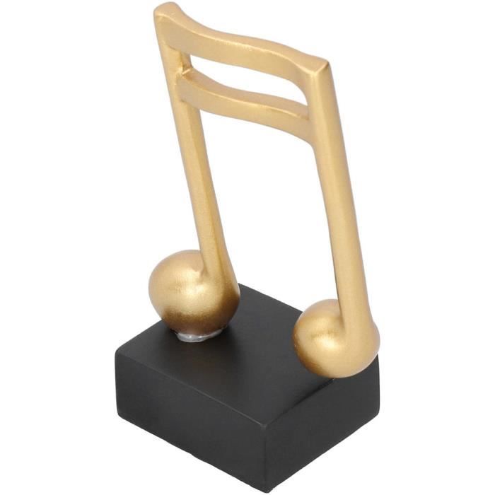 EJ.life Figurine de note de musique Note de musique Figurine résine ...