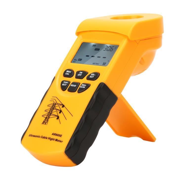 Télémètre à Ultrasons Kinzo 12W301 – Avec écran LCD Et Pile 9V (occasion, Très Bon état)