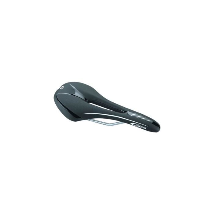 Selle V lo Vtt Road Xennox Noire Blanche GES Taille Unique