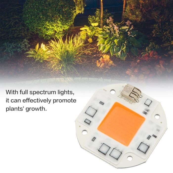 Ampoule LED Pleine Spectre Plantes E27/E14/GU10 18W - Croissance Floraison Intérieur Serre
