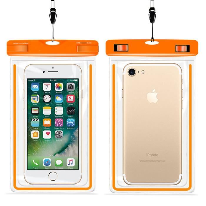 Pochette Etanche T l phone Sac Housse pour iPhone 7 7 Plus 6