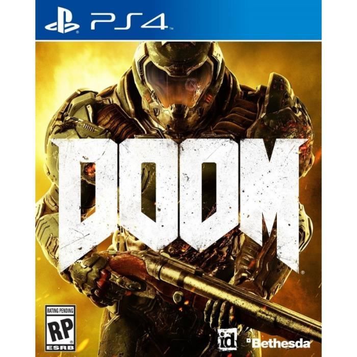 Id Doom (PS4) - Import Anglais - Jeu - Tir - Fps - Bethesda Softworks - Doom - Uac Edition