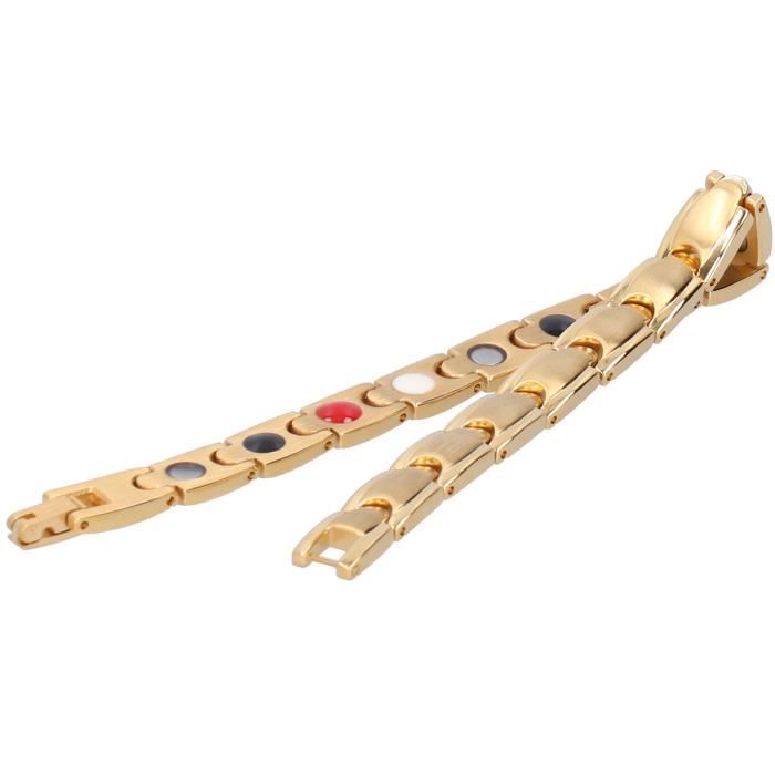 Collier Magnétique Thérapeutique Magnetix Style - Longueur Réglable 43-55 Cm - 1200 Gauss - Réf. 2714