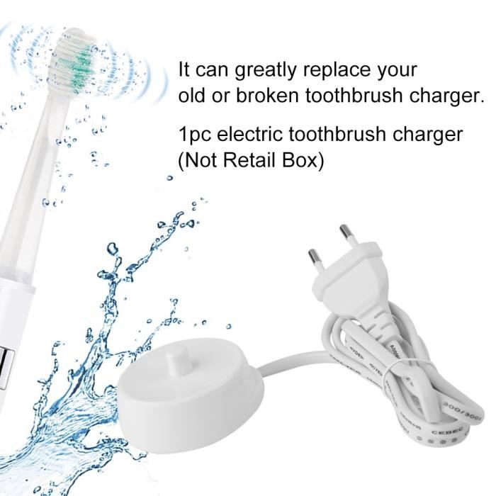 Chargeur USB Pour Brosse à Dent électrique Braun Oral-B IO Série 7/8/9 (modèle 3768) - Noir