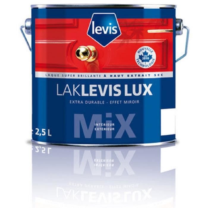 LEVIS LAK LEVIS LUX Peinture Laque Blanche 1L - Achat / Vente peinture -  vernis LEVIS LAK LEVIS LUX Peintur - Cdiscount