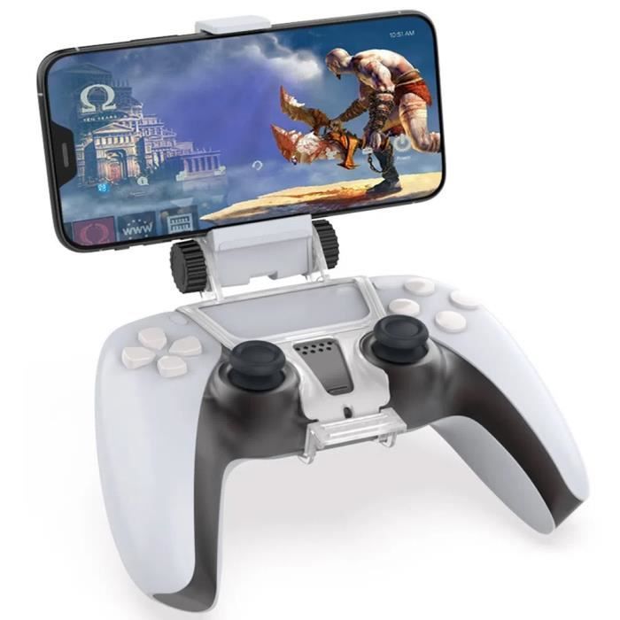 Link-e : Support Adaptateur Universel de Smartphone Compatible avec Manette Sony PS5 Dualsense
