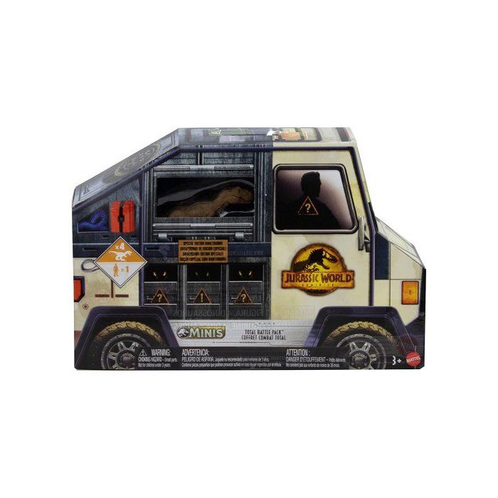 Cavernedesjouets – Atrociraptor Jurassic World 19 Cm – Dinosaure Féroce Avec Carte Tigre – Dès 4 Ans