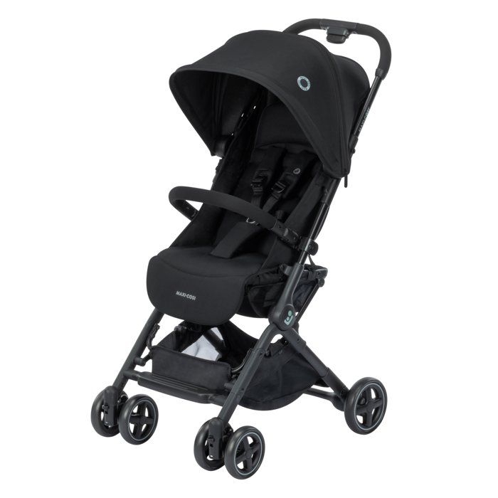 MAXI-COSI Poussette canne ultra compacte Lara 2 de la naissance à 4 ans jusquà 22 kg pliage facile Essential black