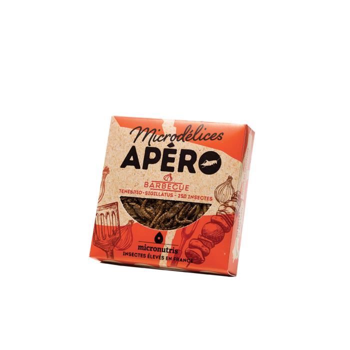 Microdelices Insectes Comestibles Apero 250 Barbecue Melange Vers De Farine Et Grillons Achat Vente Insecte Aperitif Microdelices Insectes Cdiscount