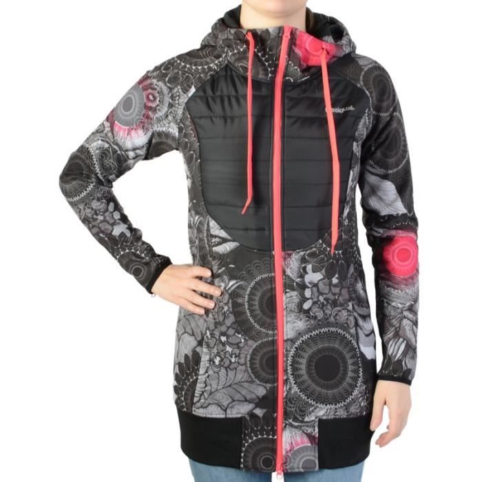Sweat zippé desigual femme deals