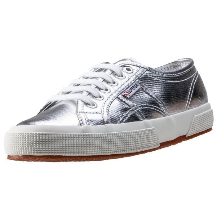 Superga argenté femme hot sale