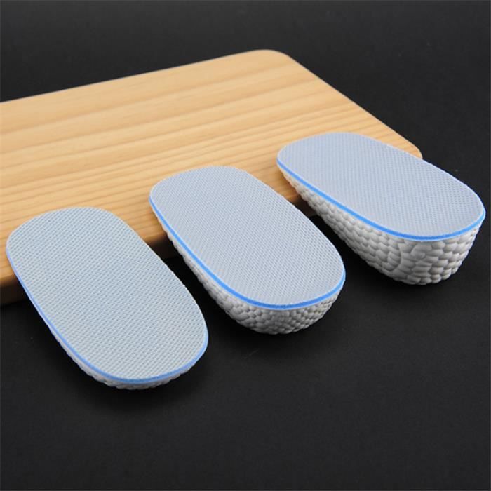 Lot de 2 semelles intérieures de sport pour homme - Semelles de basketball professionnelles - Semelles orthopédiques respirantes - Absorption des chocs pour hommes et femmes